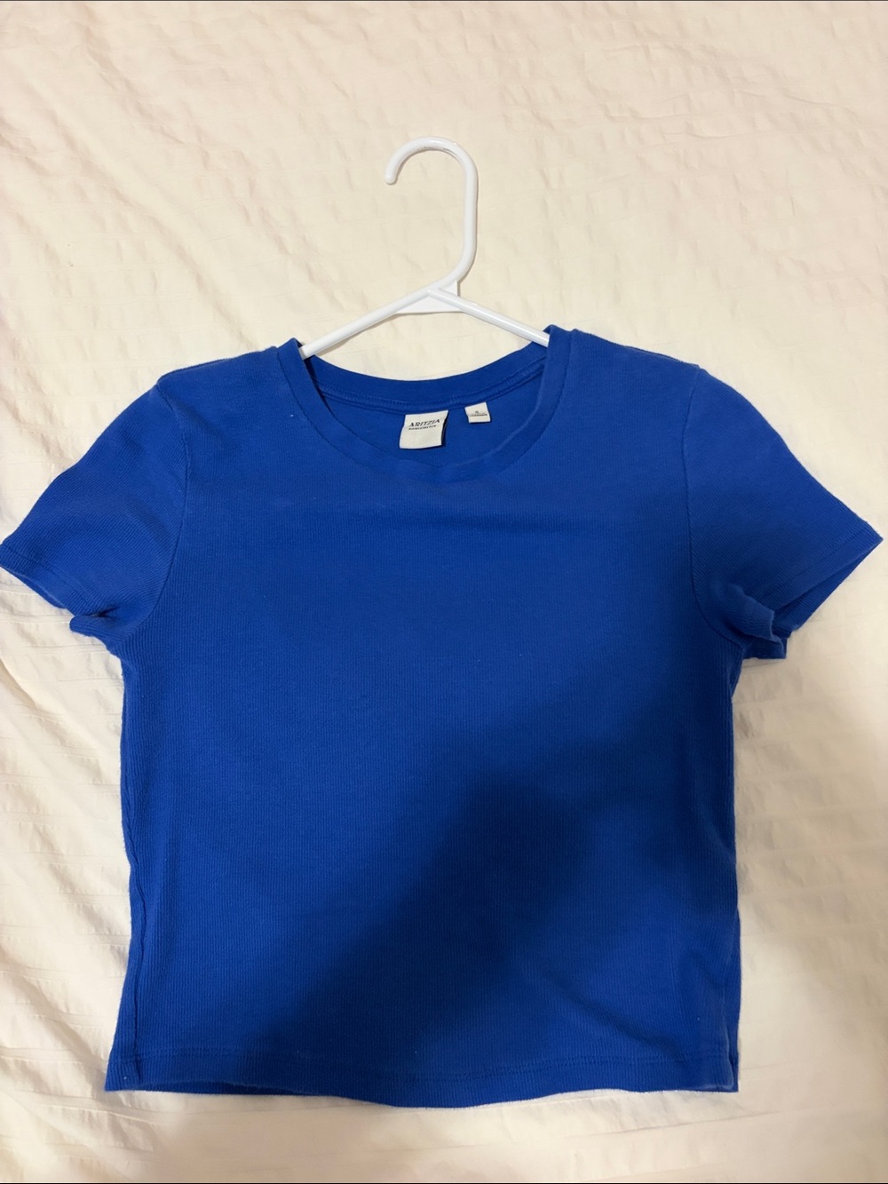 Aritzia Short Sleeve Crew Tee - JAZZ BLUE